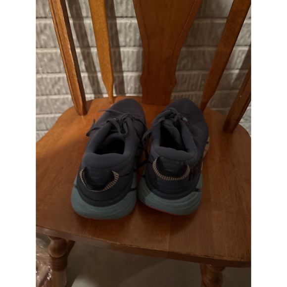 Hoka Clifton 8 Navy Blue Running Athletic Shoes Sneakers‎ - Picture 3 of 5